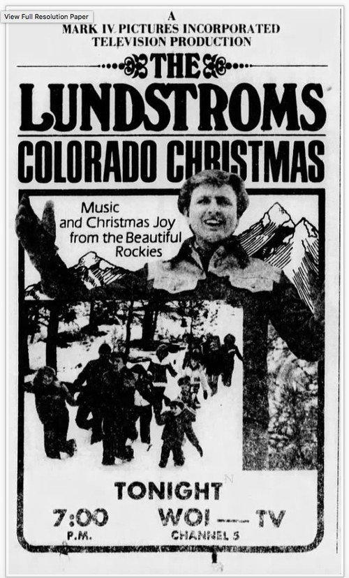 The Lundstroms: Colorado Christmas 1978 official movie poster