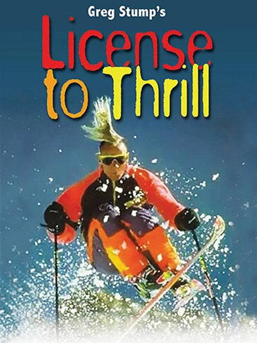 License to Thrill 1989 official movie poster