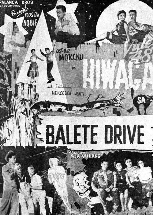 Mystery of Balete Drive 1954 official movie poster