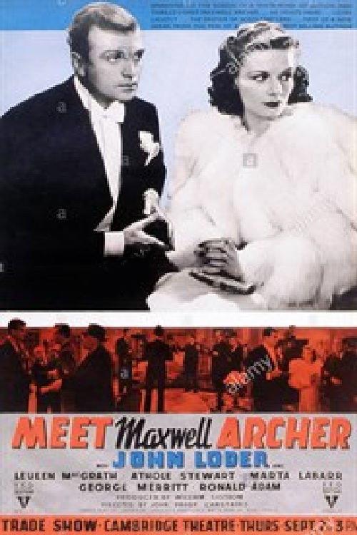 Meet Maxwell Archer 1940 official movie poster