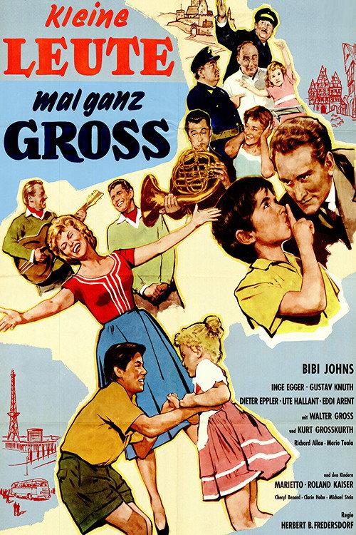 Kleine Leute mal ganz groß 1958 official movie poster