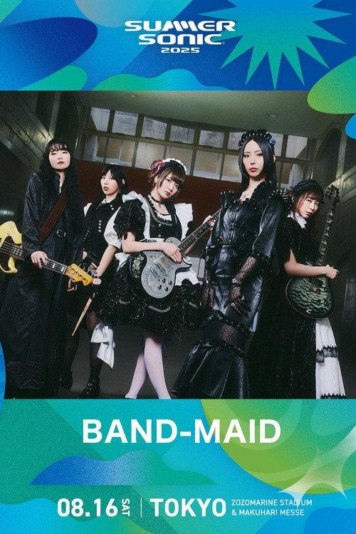 Band-Maid Live at Summer Sonic Tokyo 2025 2025 official movie poster
