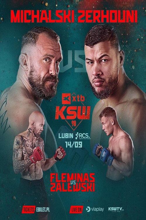 KSW 98: Paczuski vs. Zerhouni 2024 official movie poster