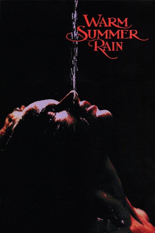 Warm Summer Rain 1989 official movie poster