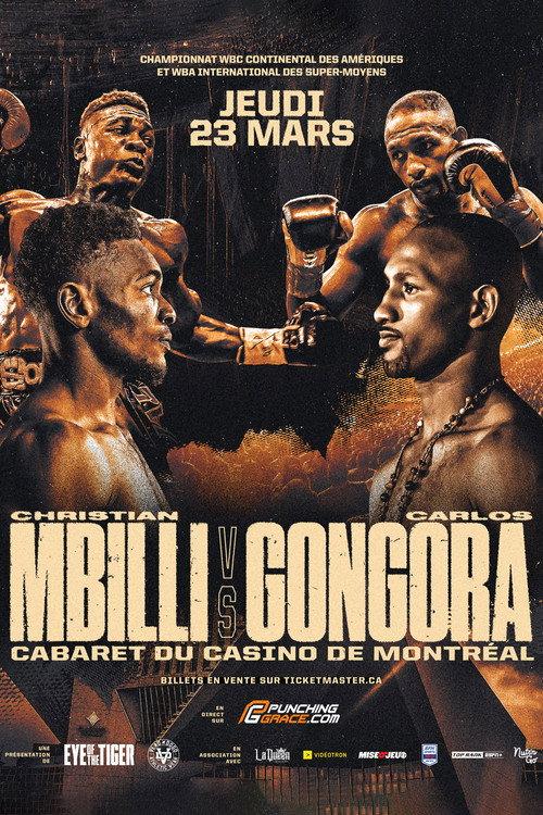 Christian Mbilli vs. Carlos Gongora 2023 official movie poster