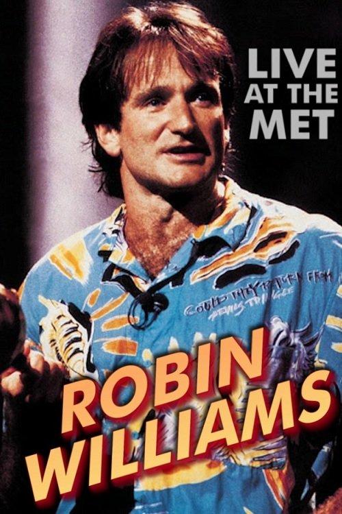 Robin Williams: An Evening at the Met 1986 official movie poster