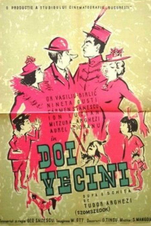 Doi vecini 1959 official movie poster