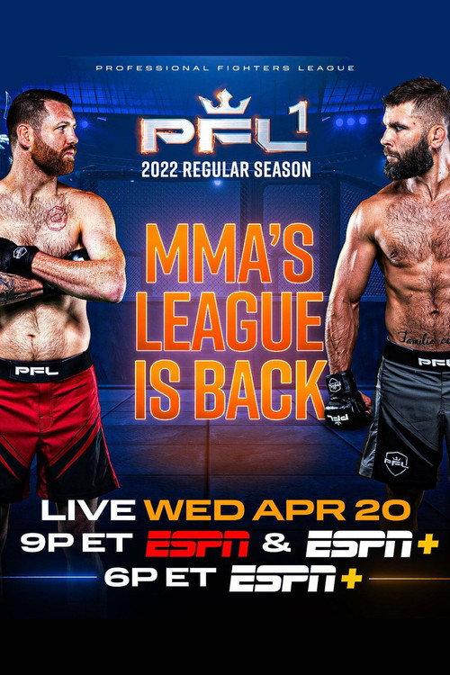 PFL 1 2022 official movie poster