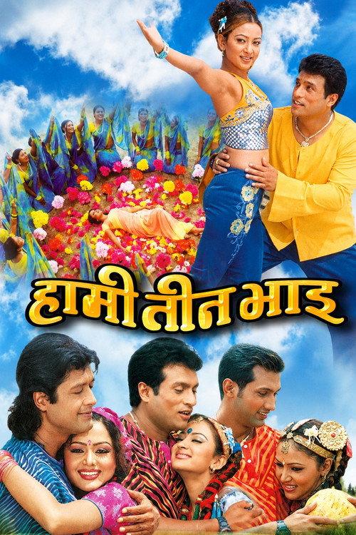 Hami Teen Bhai 2004 official movie poster