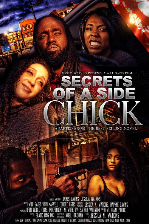 Secrets of a Side Chick 2021 official movie poster