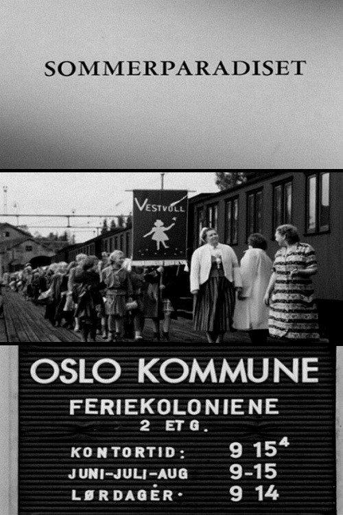 Oslofilm: Summer Paradise 1954 official movie poster