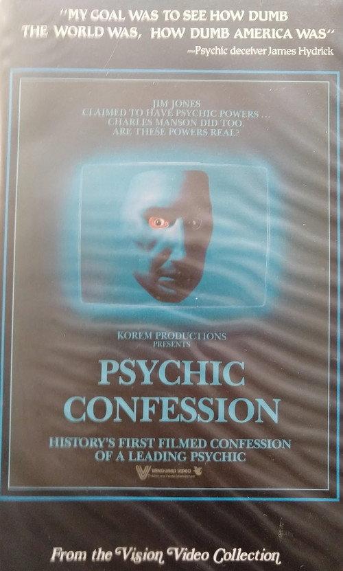Psychic Confession 1982 official movie poster
