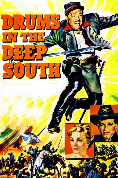Drums in the Deep South 1951 official movie poster