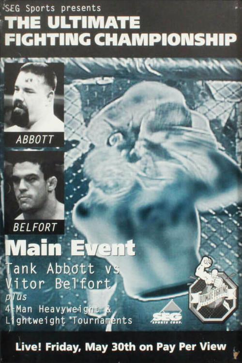 UFC 13: The Ultimate Force 1997 official movie poster