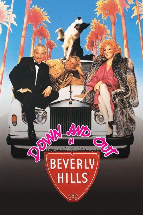 Down and Out in Beverly Hills 1986 official movie poster