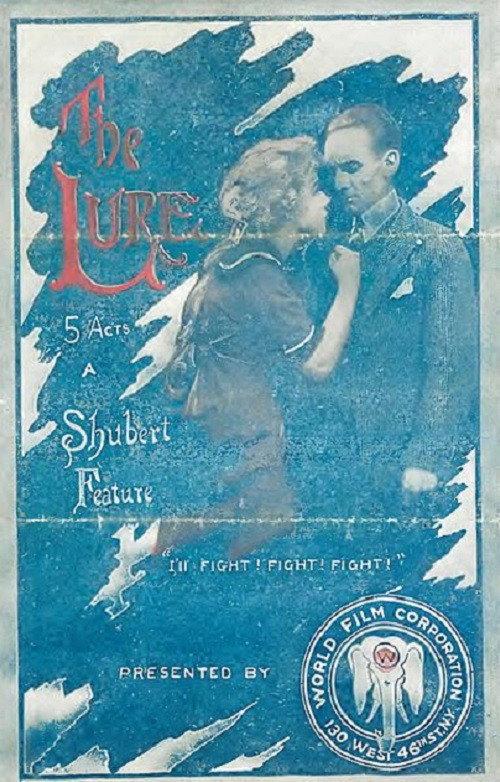 The Lure 1914 official movie poster