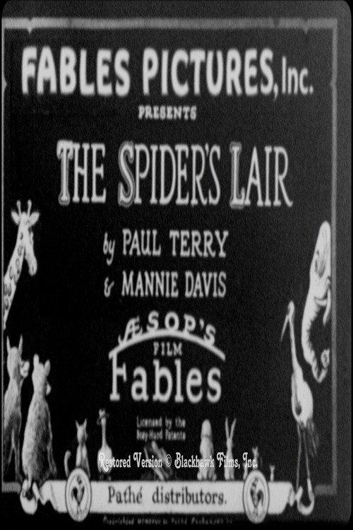 Spider's Lair 1928 official movie poster
