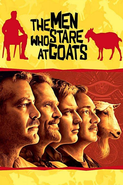 The Men Who Stare at Goats 2009 official movie poster
