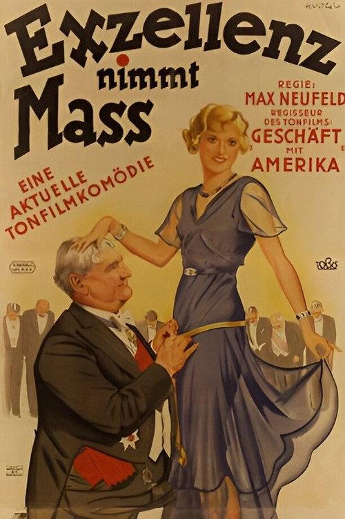Hasenklein can't help it 1932 official movie poster