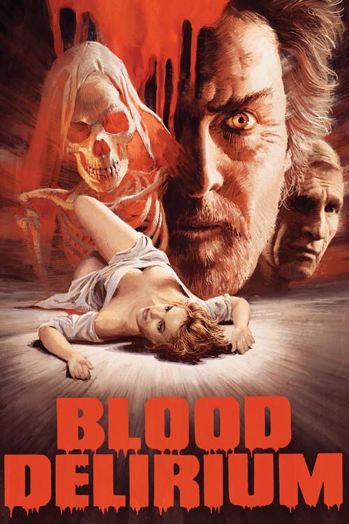 Blood Delirium 1988 official movie poster