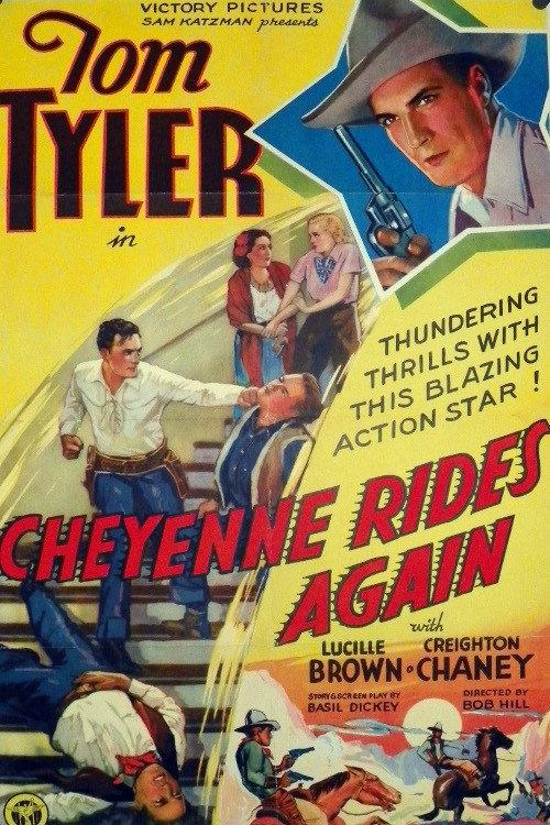 Cheyenne Rides Again 1937 official movie poster