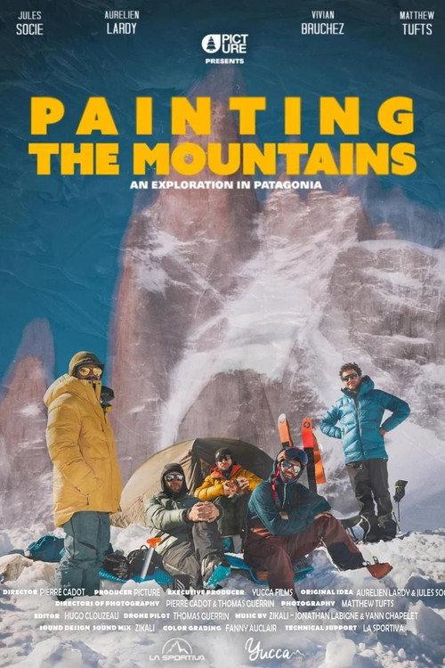 Painting the mountains 2024 official movie poster