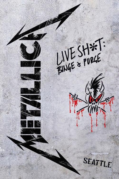 Metallica: Live Shit - Binge & Purge, Seattle 1989 1989 official movie poster