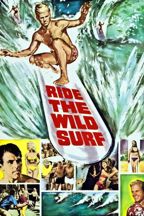 Ride the Wild Surf 1964 official movie poster