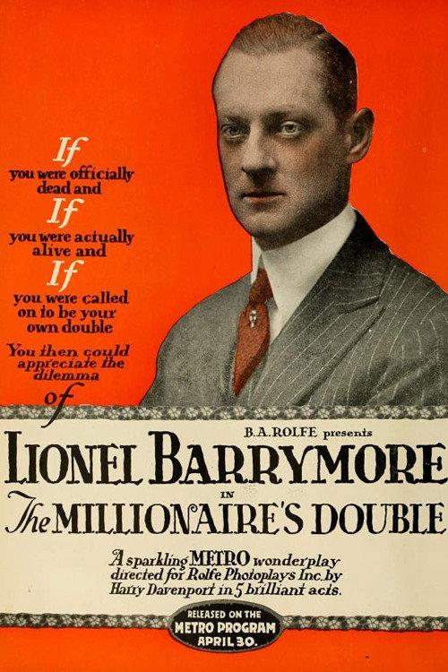 The Millionaire's Double 1917 official movie poster