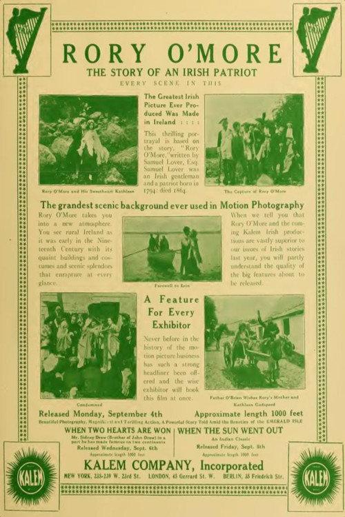 Rory O'More 1911 official movie poster