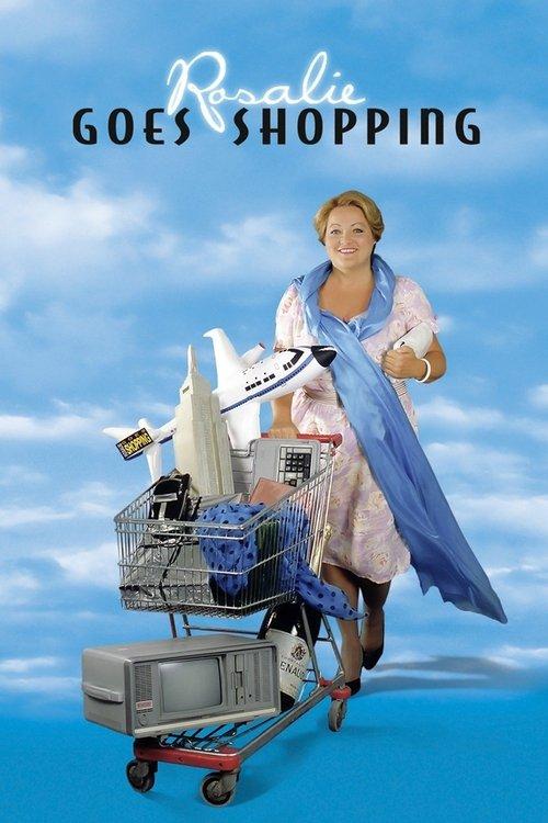 Rosalie Goes Shopping 1989 official movie poster