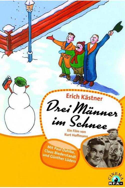 Three Men in the Snow 1955 official movie poster