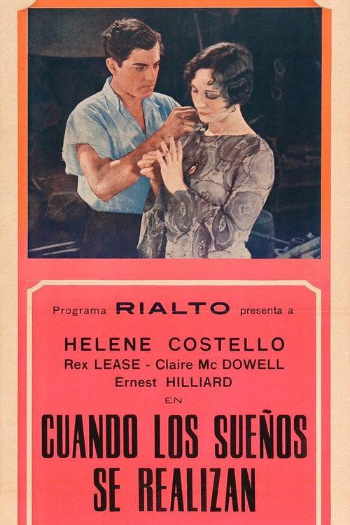 When Dreams Come True 1929 official movie poster