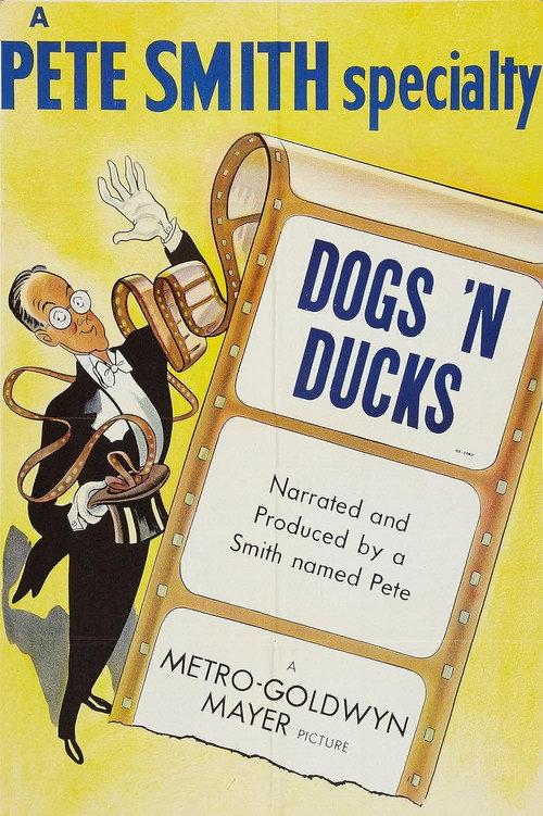 Dogs 'n Ducks 1953 official movie poster