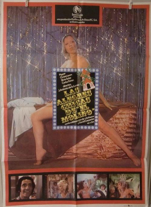 Las alegres chicas de 'El Molino' 1977 official movie poster