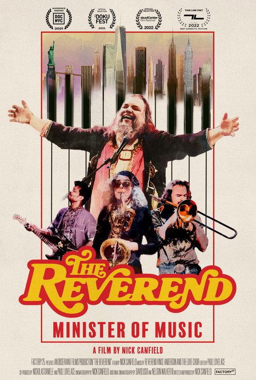 The Reverend 2022 official movie poster