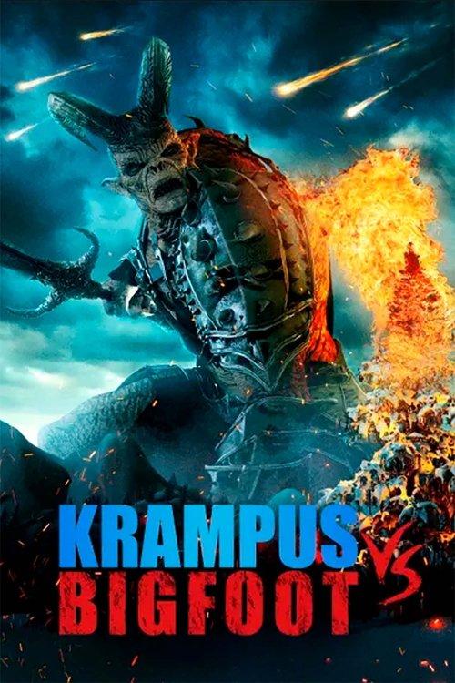 Bigfoot vs Krampus 2021 official movie poster