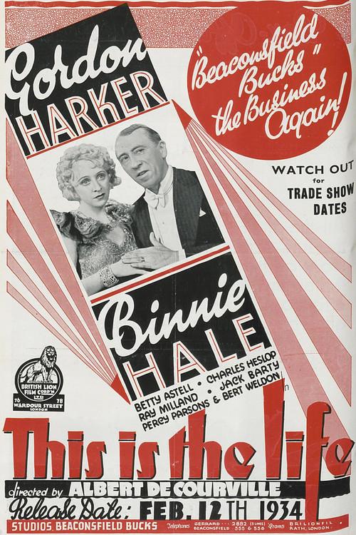 This Is the Life 1933 official movie poster
