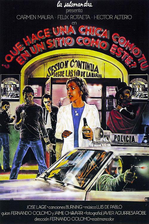 What's a Girl Like You Doing in a Place Like This? 1978 official movie poster