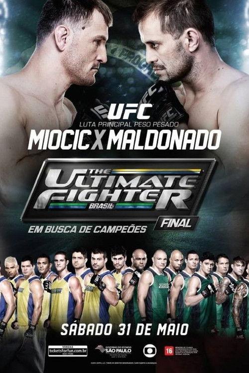 The Ultimate Fighter Brazil 3 Finale: Miocic vs. Maldonado 2014 official movie poster