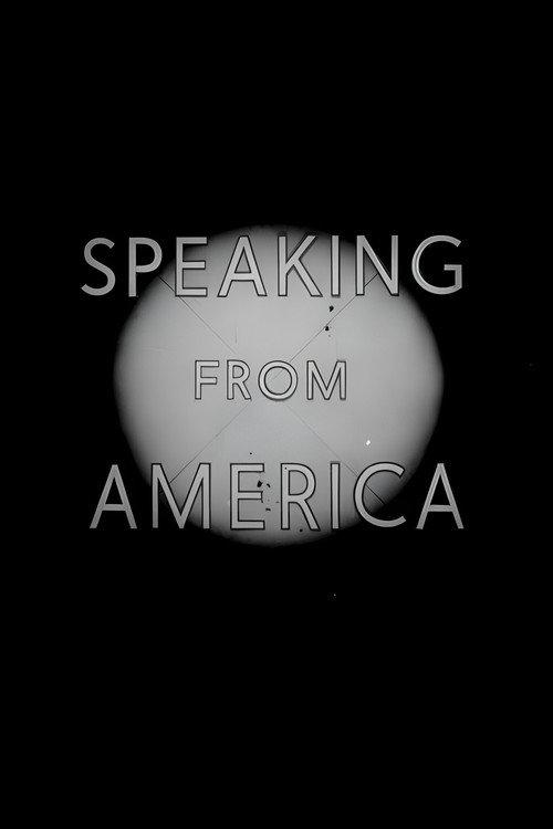 Speaking from America 1938 official movie poster