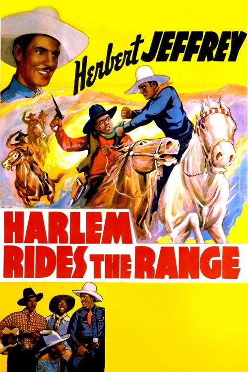 Harlem Rides the Range 1939 official movie poster