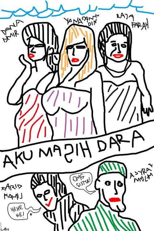 Aku Masih Dara 2010 official movie poster
