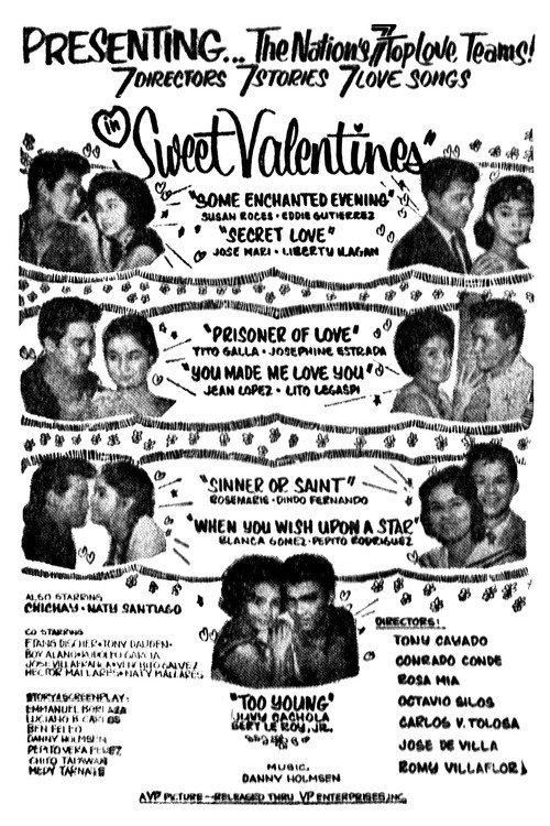 Sweet Valentines 1963 official movie poster
