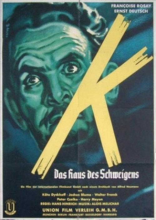 K – Das Haus des Schweigens 1951 official movie poster