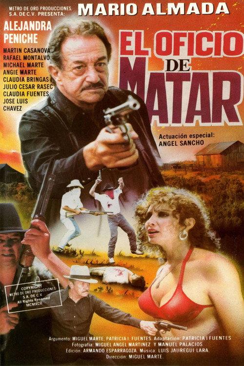 El Oficio De Matar 1992 official movie poster
