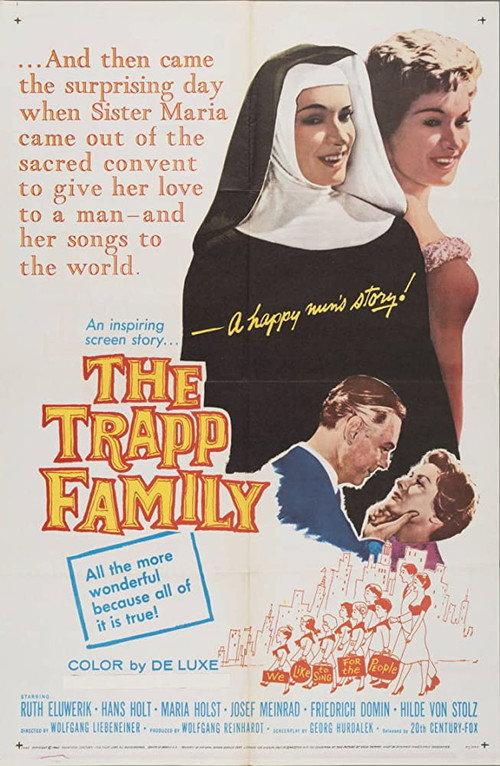 The Trapp Family 1956 official movie poster