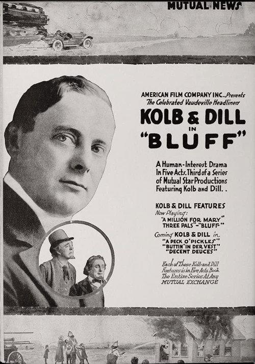 Bluff 1916 official movie poster