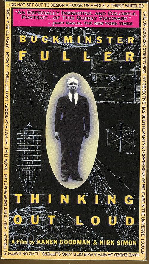 Buckminster Fuller: Thinking Out Loud 1996 official movie poster
