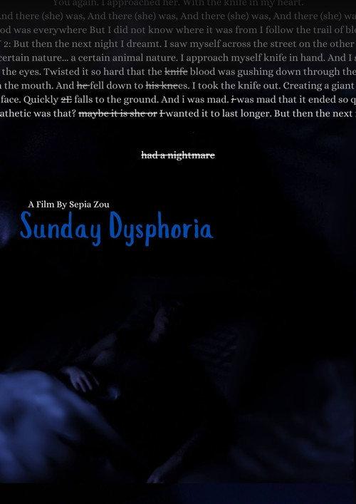 Sunday Dysphoria 2024 official movie poster